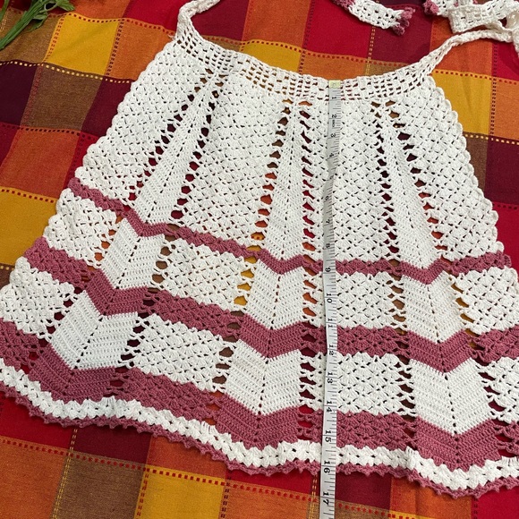 Vintage Crochet Appron - Picture 7 of 9